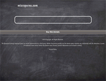 Tablet Screenshot of microporno.com